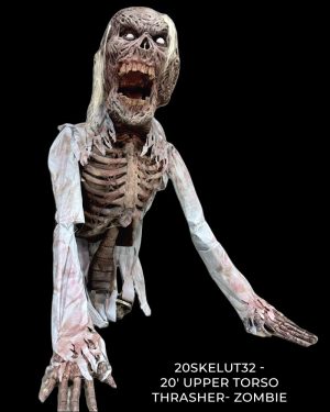 20' Upper Torso Thrasher Zombie
