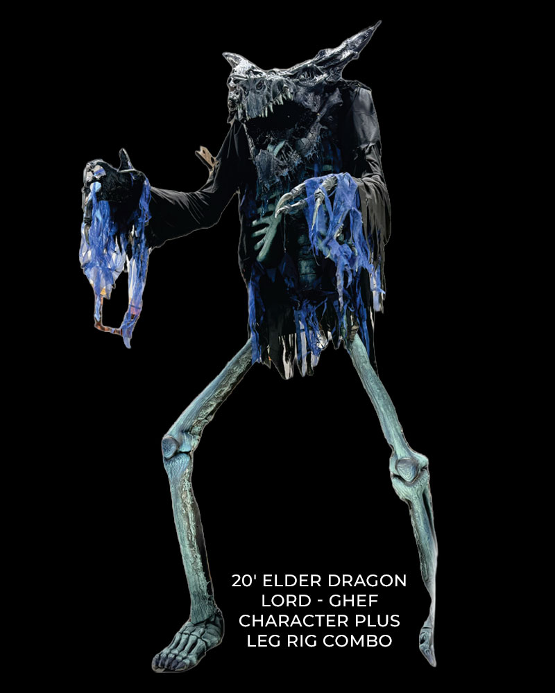 20' - GHEF characters The Beast and ElderDragon Lord - Image 2