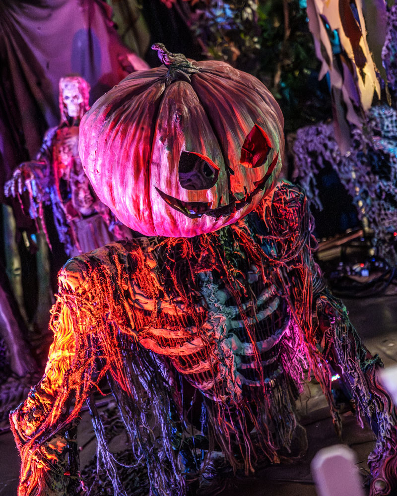 13' Upper Torso Thrasher- SkelePumpkin - Image 2