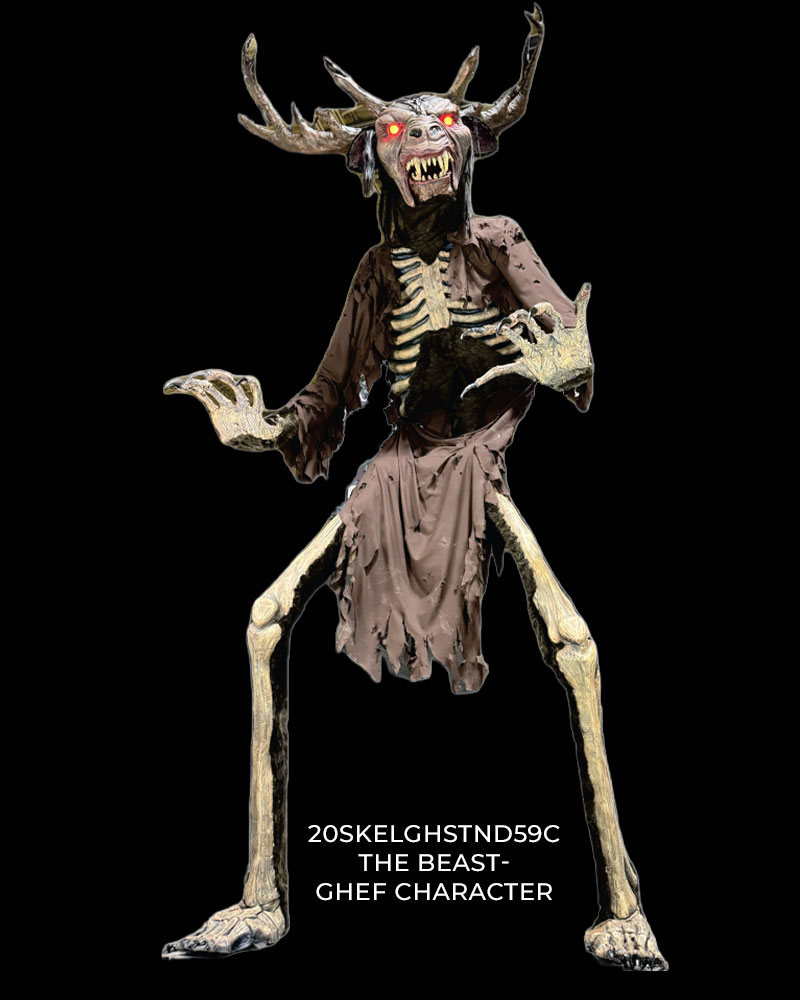 20' - GHEF characters The Beast and ElderDragon Lord